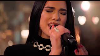 Dua Lipa performing Hallucinate Don’t Start Now  Elton John’s AIDS Foundation Oscars preparty [upl. by Sioux]