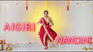 Ai Giri Nandini  Durga Strotam  Durga Puja special by Nayanika Bhattacharyya [upl. by Hescock]