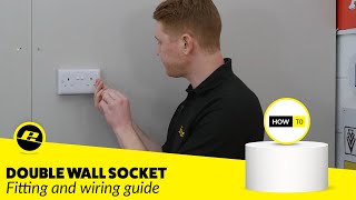 How do You Replace a Double Plug Socket UK 3Pin [upl. by Yruj788]