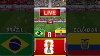 Brazil vs Ecuador FIFA World Cup 2026 [upl. by Vachel]