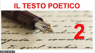 Il testo poetico parte seconda [upl. by Canning824]