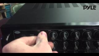 Pyle PMXAKB1000 PMXAKB2000 Karaoke Mixer  How to Setup [upl. by Aliemaj577]