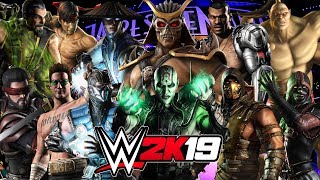 MORTAL KOMBAT ROYAL RUMBLE  WWE 2K19 Gameplay [upl. by Yrreb]