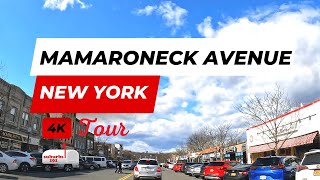 Mamaroneck Avenue Tour  Mamaroneck NY  Westchester County  New York City Suburbs [upl. by Lisle]