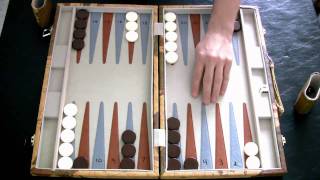 Beginner Backgammon Tutorial  9  Opening Moves [upl. by Scot]