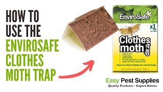 How to Use The Envirosafe Clothes Moth Trap [upl. by Emylee575]