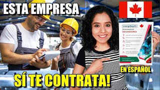 AGENCIA RECLUTADORA CANADIENSE BUSCA TRABAJADORES [upl. by Ellevel]