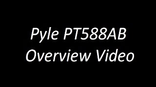 PT588AB Overview Video [upl. by Hayilaa383]