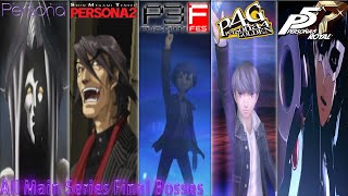 Persona  All Main Series Final Bosses 19962020 [upl. by Nisior]