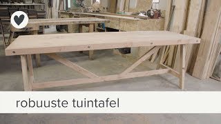 tuintafel  diy  vtwonen [upl. by Hibben709]