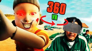 360° VR SQUID GAME  Red Light Green Light  Virtual Reality Experience [upl. by Carlene]