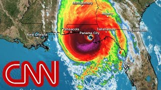 Hurricane Michael makes landfall with 155 mph winds [upl. by Aurora108]