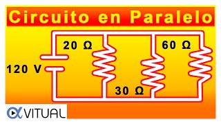 💥Cómo resolver un CIRCUITO Eléctrico en PARALELO [upl. by Bronder]