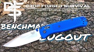 Benchmade 535 Bugout HARD USE TESTED  Knife Review 185 oz [upl. by Atteugram]