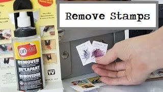 How to remove stamps from envelopes [upl. by Phippen809]