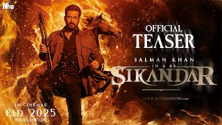 Sikandar 2025  Teaser  Salman Khan  Kajal Aggarwal  Rashmika  Suniel  AR Murugadoss [upl. by Valerio602]