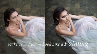 How To Make Your Pictures Look Like a Painting Photoshop Tutorial [upl. by Shifra]