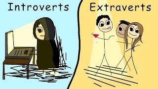 Casually Explained Introverts and Extraverts [upl. by Martinson]