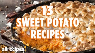 Our 13 Favorite Sweet Potato Recipes  Holiday Recipe Compilation  Allrecipescom [upl. by Trembly]