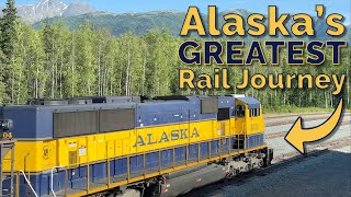 Alaska Railroad Denali Star Goldstar Service Fairbanks to Anchorage [upl. by Lait]