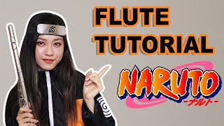 NARUTO Sadness and Sorrow  FLUTECOOKIES TUTORIAL [upl. by Qahsi]