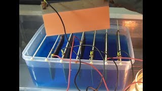 Gold Recovery via Copper Electrolysis  Part 1 [upl. by Aidnic]