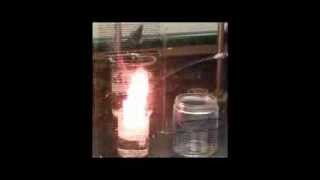 11M nbutyl lithium in Hexane Reacts With Water [upl. by Adnilrev]