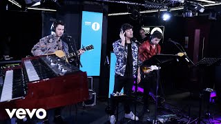 Jonas Brothers  Someone You Loved Lewis Capaldi cover in the Live Lounge [upl. by Zashin]