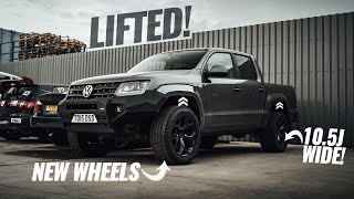 New Wheels and Bilstein Front Lift Kit for our VW Amarok [upl. by Yee]