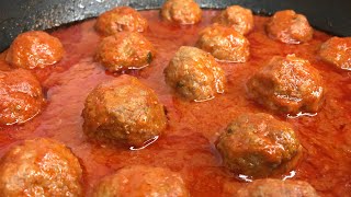 HOW TO MAKE MEATBALLS  EASY SOFT AND DELICIOUS MEATBALLS  ITALIAN MEATBALLS [upl. by Birecree]