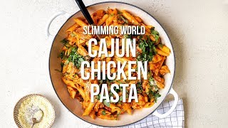 Slimming World Cajun Chicken Pasta  Supergolden Bakes [upl. by Jehovah]