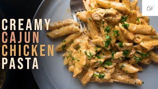 How to make CREAMY CAJUN CHICKEN PASTA   PASTA RECIPE  Droolsss [upl. by Nisior]