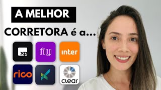 MELHOR CORRETORA PARA INICIANTES Taxa ZERO [upl. by Leryt]