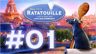 Ratatouille 100 Walkthrough Part 1 Wii [upl. by Peednam]