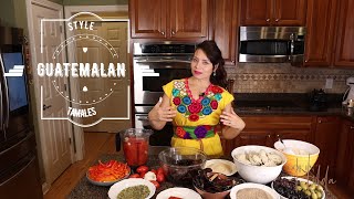 Guatemalan Style Tamales [upl. by Conrado]