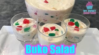 Buko Salad  mysweetambitions [upl. by Tiler]