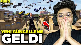 YENİ GÜNCELLEME GELDİ ÇOOK İYİİ  PUBG MOBİLE [upl. by Leonanie247]