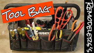 Best Tool Bag Set Up for Remodeling [upl. by Alegnaoj]