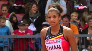 Heptathlon Women High Jump ENTIRE EVENT both pools European Champs Zurich 2014 [upl. by Kirrad]