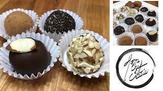 Easy Almond quotMARZIPANquot Fudge Truffles [upl. by Bechler]