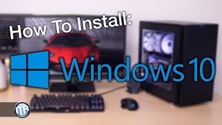 Anleitung  How To Gaming PC einrichten  Windows 10 amp Treiber installieren [upl. by Eirrem109]