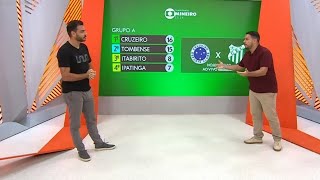 Globo Esporte  CRUZEIRO x UBERLÂNDIA HOJE [upl. by Ullman68]