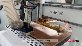 The New design Alpha APS1325 ATC CNC Router Machine [upl. by Ahset]