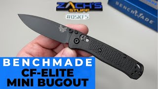 CF Elite Mini Bugout  Benchmade 2021 533BK2 [upl. by Enilrek]