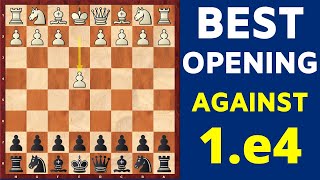 The BEST Chess Opening for Black Against 1e4 [upl. by Laekcim]