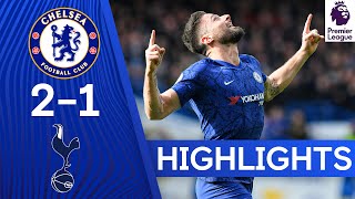 Chelsea 21 Tottenham  Girouds Stunner amp Alonsos Strike Lead the Blues to Victory 👏  Highlights [upl. by Orpha690]