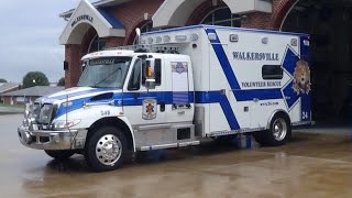 Walkersville Ambulance 248 Responding [upl. by Audri348]