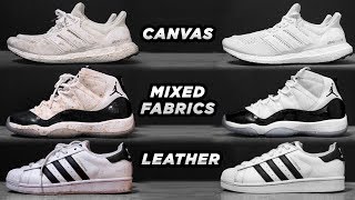 HOW TO CLEAN EVERY TYPE OF SNEAKER  My Process [upl. by Silisav]