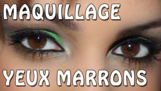 Maquillage yeux marrons [upl. by Adlih349]