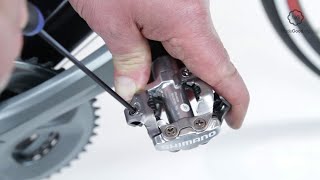 Set Up And Adjust A Clipless Bike Pedal [upl. by Milly]